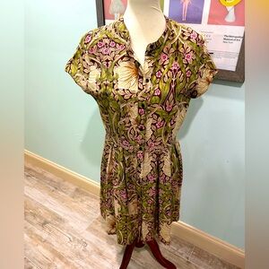 - 🌸🌼WILLIAM MORRIS & CO. x H&M collaboration. Floral dress size 8